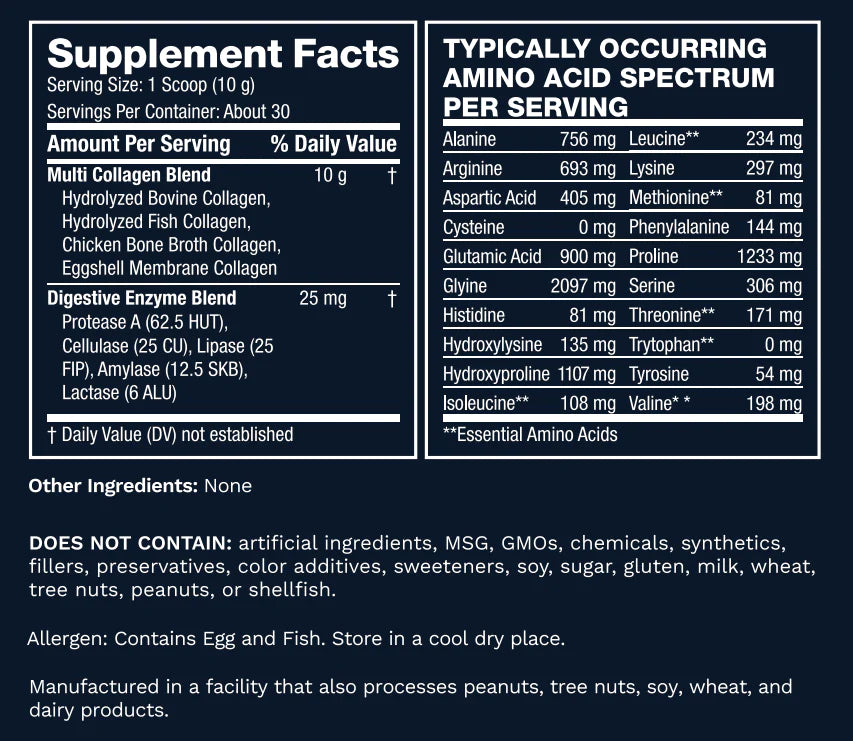 Multi Collagen Powder 10.6 oz