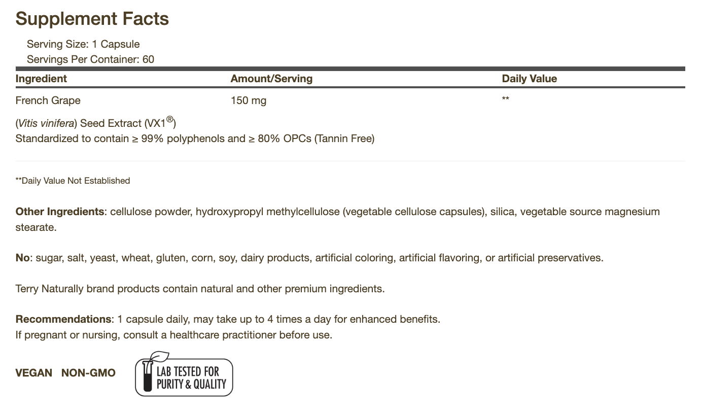 Clinical OPC® 150 mg 60 capsules