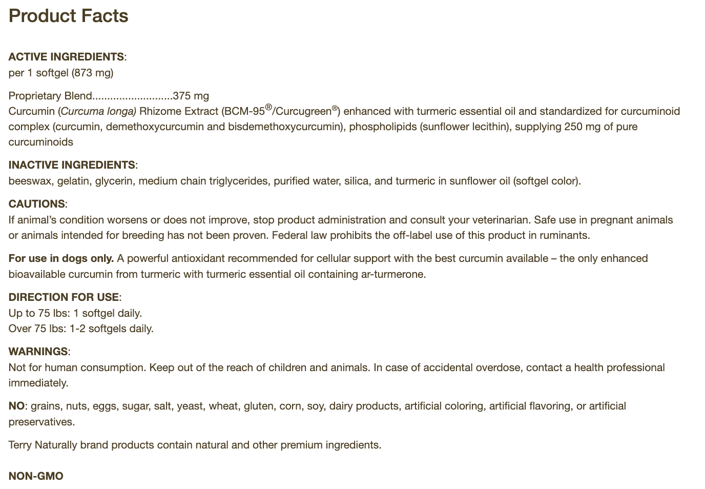 Curacel® Curcumin Pet 60 Softgels
