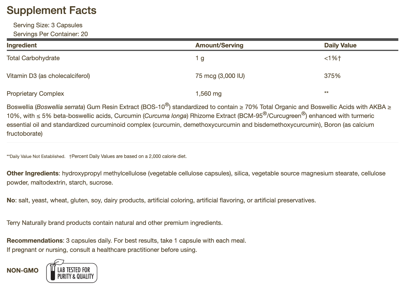 Healthy Knees & Joints™ 60 Capsules