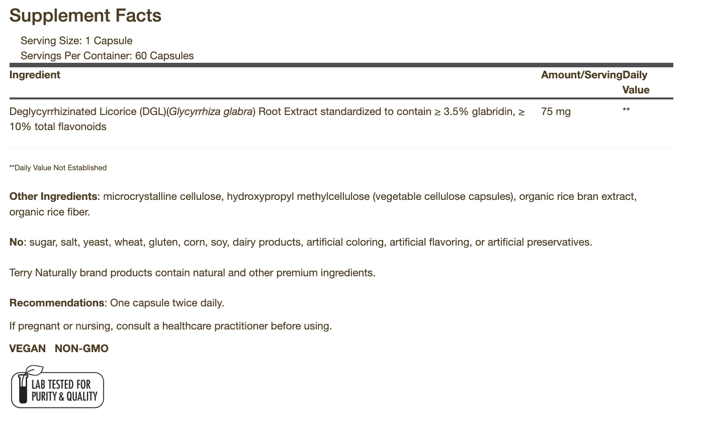 Stomach & Intestinal Relief 60 Capsules