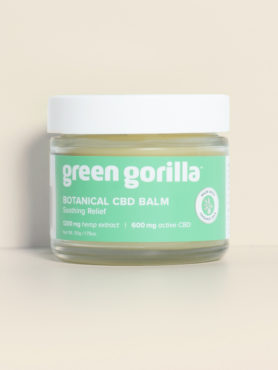 Green Gorilla Botanical CBD Balm-1200mg of Hemp Extract-600mg of Active CBD