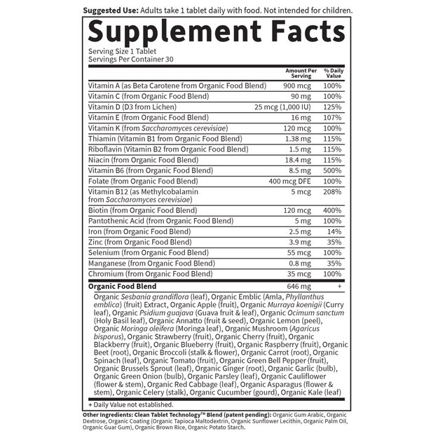 mykind Organics Women's Once Daily Tablets