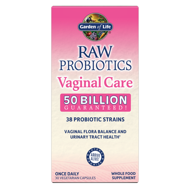 Raw Probiotics Vaginal Care Cooler 30 Capsules