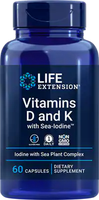 Vitamins D and K with Sea-Iodine™