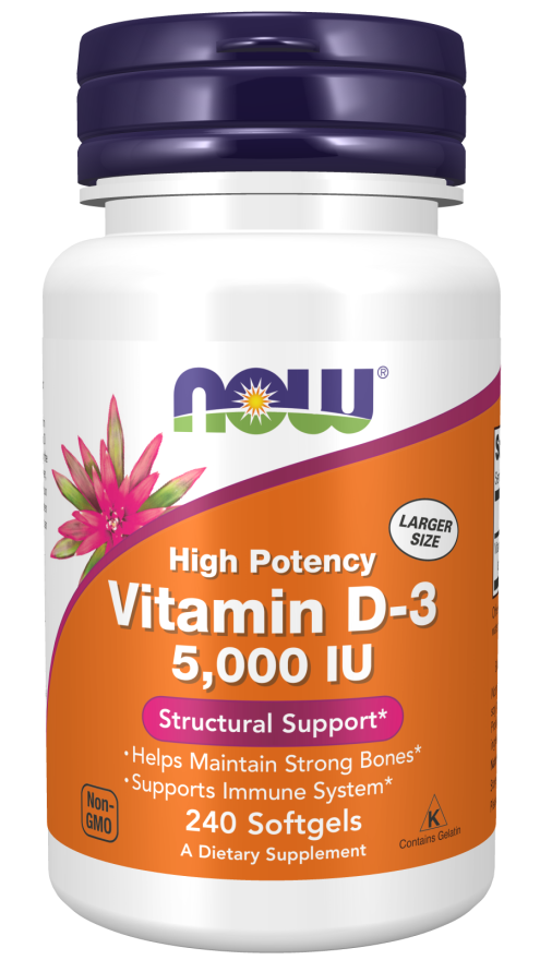 Vitamin D-3 5000 IU Softgels