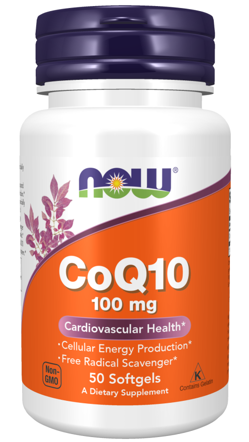 CoQ10 100 mg- 50 Softgels