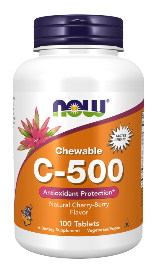Vitamin C-500 Cherry Chewable Tablets