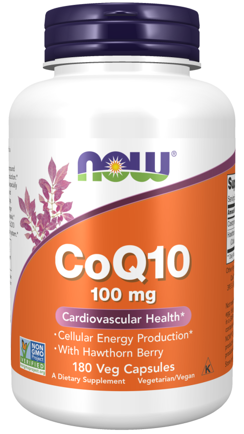 CoQ10 100 mg with Hawthorn Berry Veg Capsules