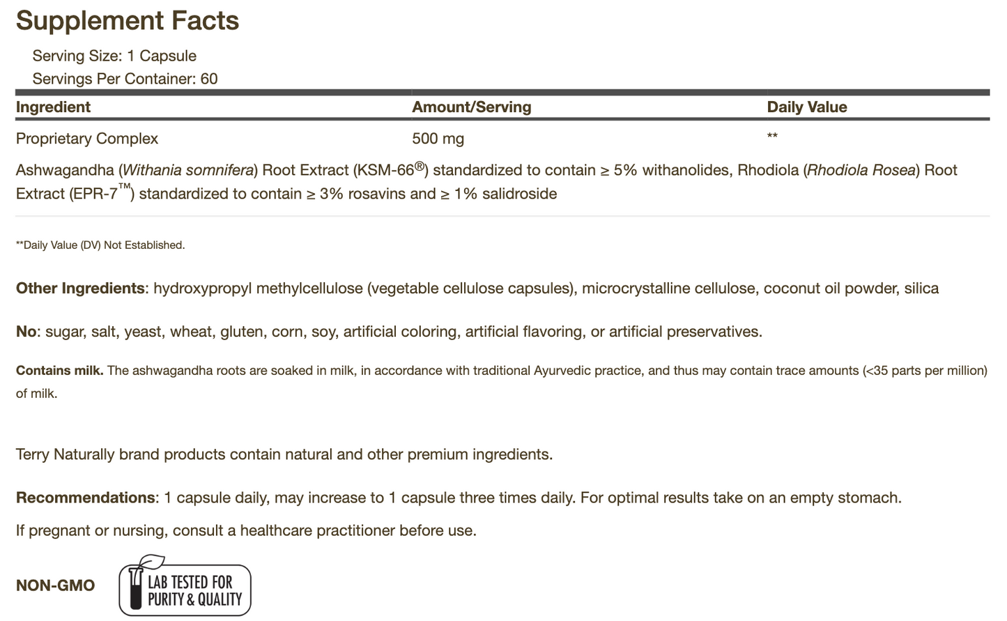 Adaptra® 60 capsules