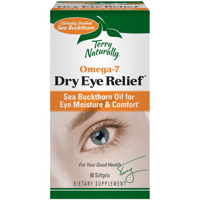 Omega 7 Dry Eye Relief 60 Softgels