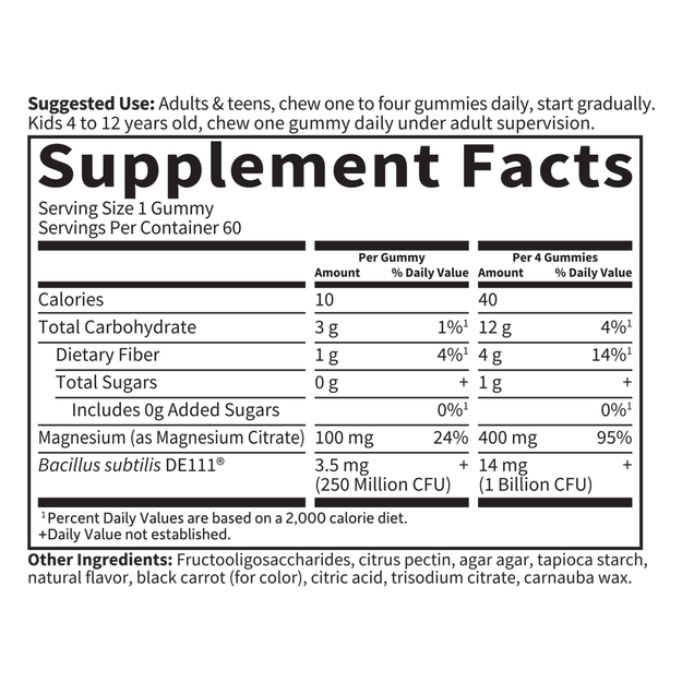 Dr. Formulated Magnesium 60ct Gummies