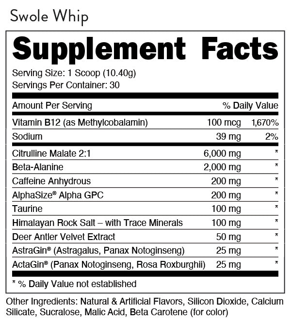 Bucked Up Pre-Workout