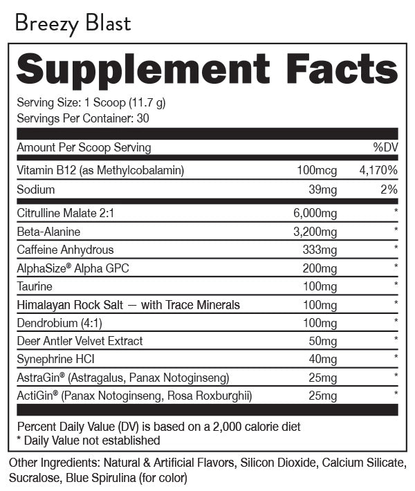 Woke AF - High Stimulant Pre-Workout