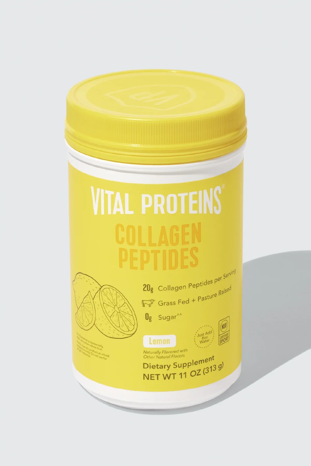 Lemon Collagen Peptides (11oz)