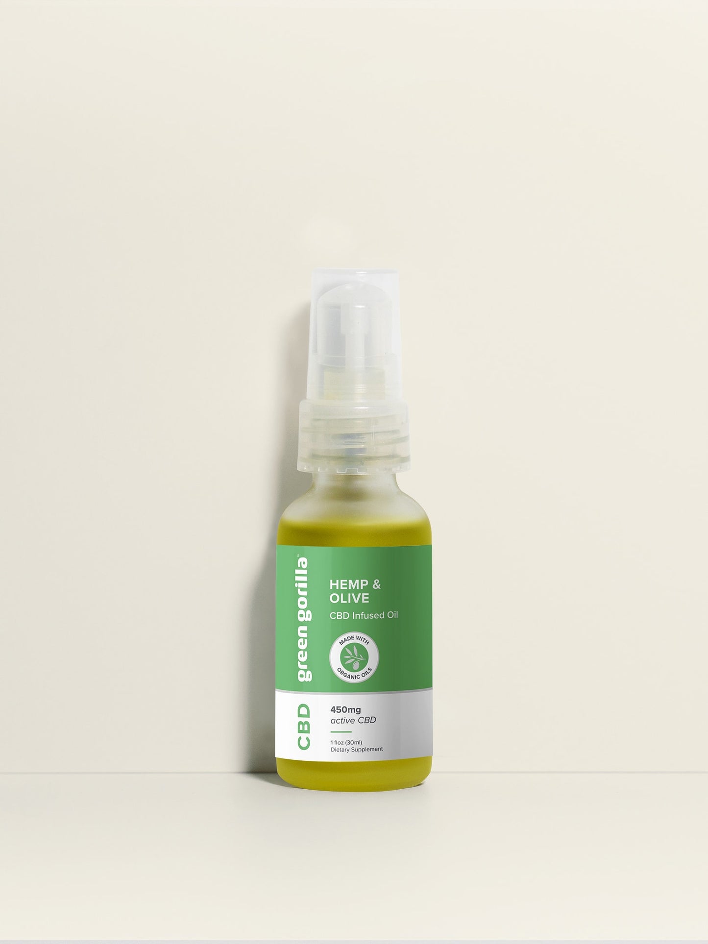 Certified Organic Pure CBD Oil 450mg