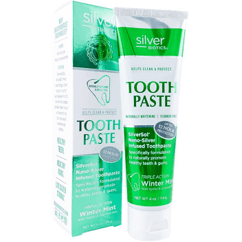 Silver Biotics Toothpaste-Winter Mint